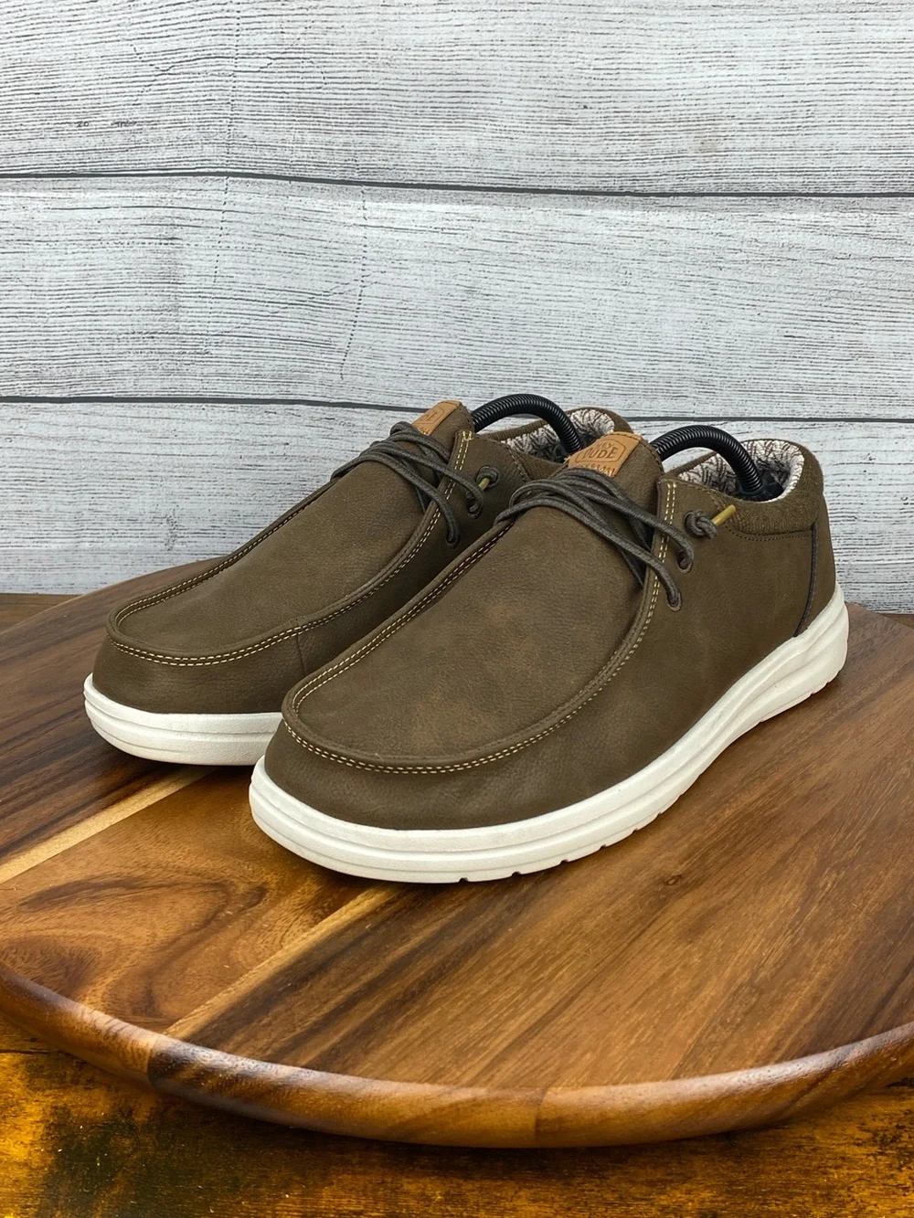 Hey Dude Paul Classic Brown Slip On Loafer Men’s Shoe Size 10